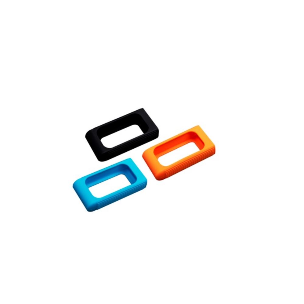 PAQUETE DE 3 FUNDAS DE GOMA. COMPATIBLE CON LOS MODELOS: XS1000, XS1000R Y XS2000. (BLACK, BLUE, ORANGE)